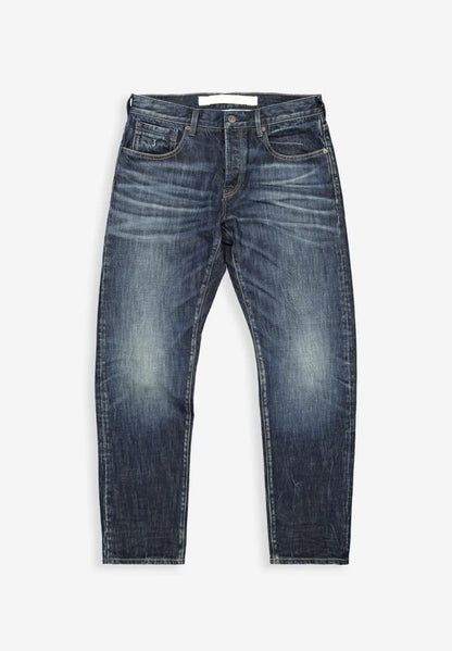 Butcher of Butcher of Blue Stockton Straight Oak Denim – Medium Aged Special