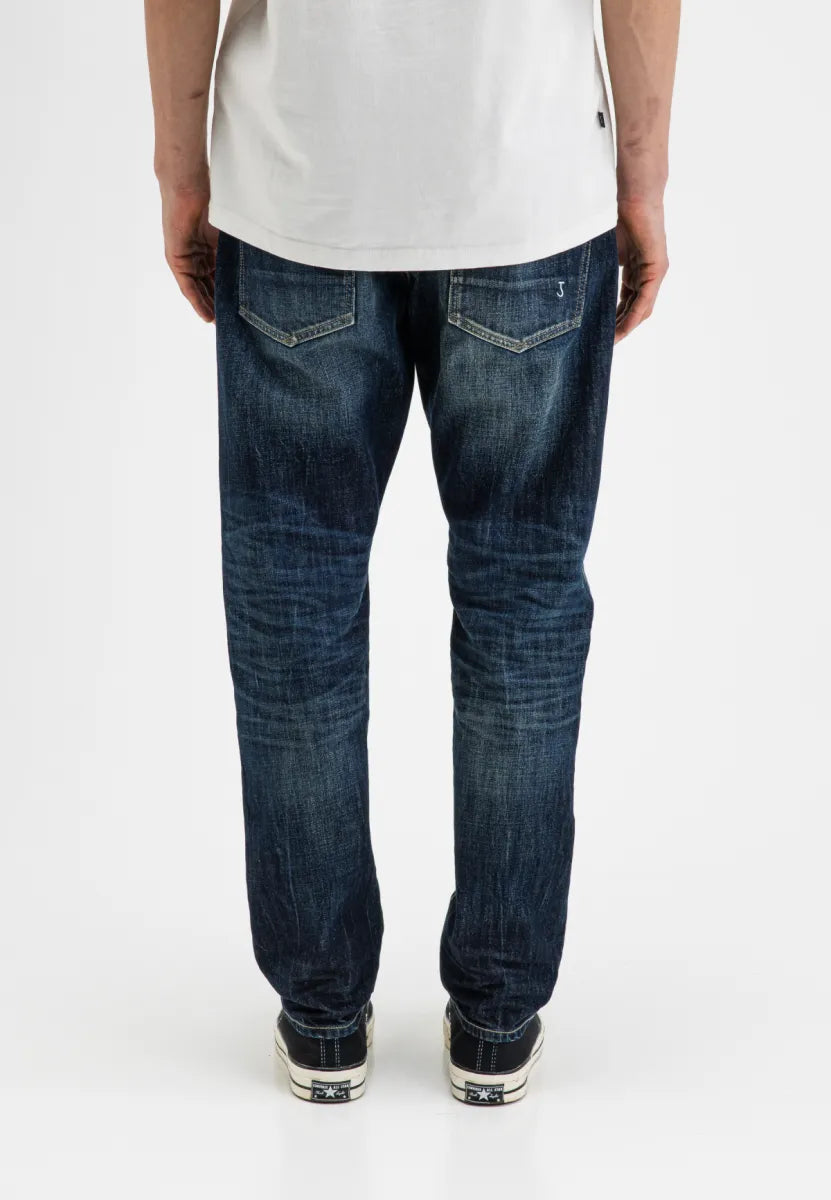 Butcher of Butcher of Blue Stockton Straight Oak Denim – Medium Aged Special