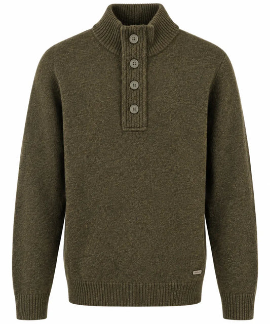 Barbour Barbour Essential Patch Half Zip – Seaweed