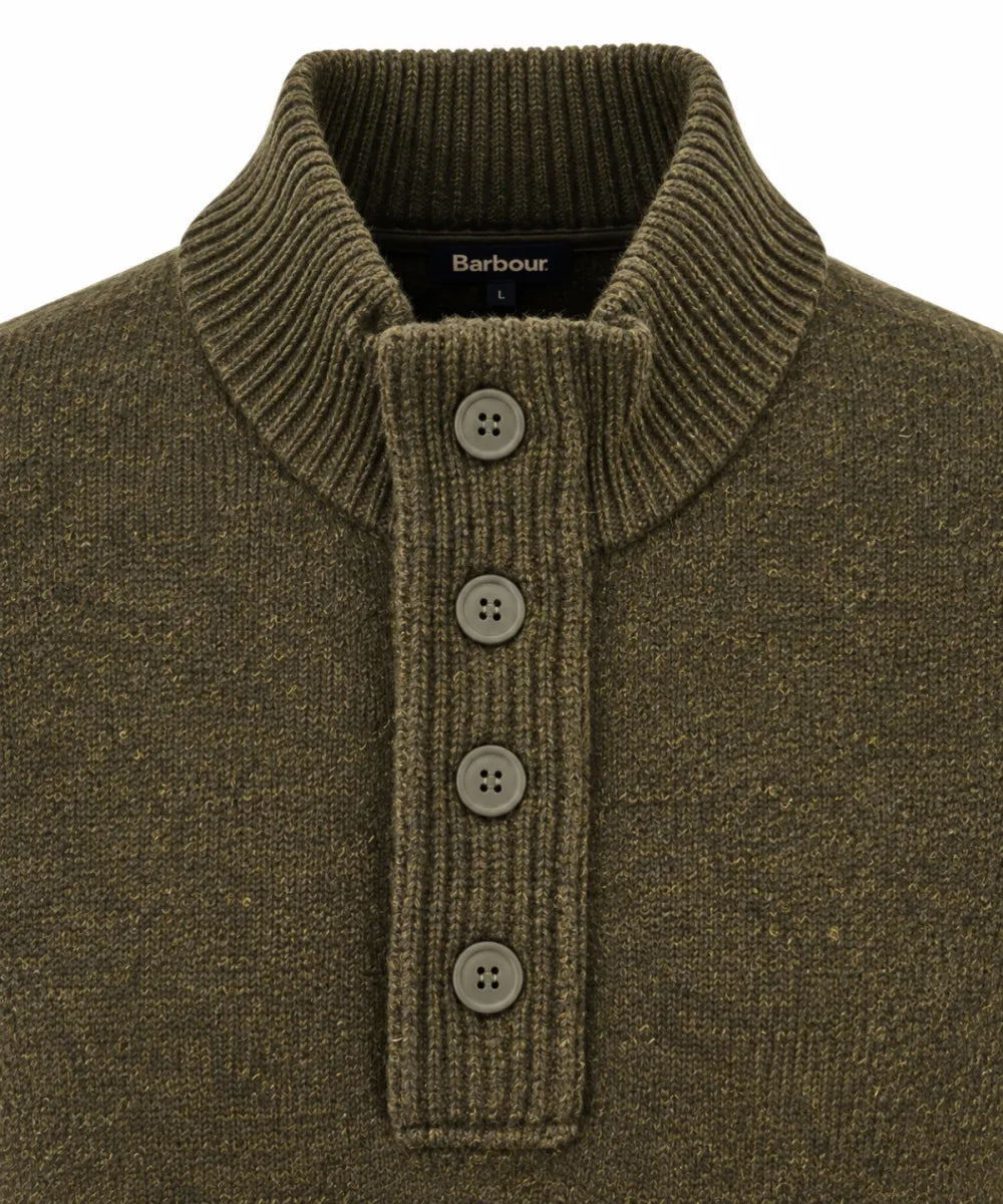 Barbour Barbour Essential Patch Half Zip – Seaweed