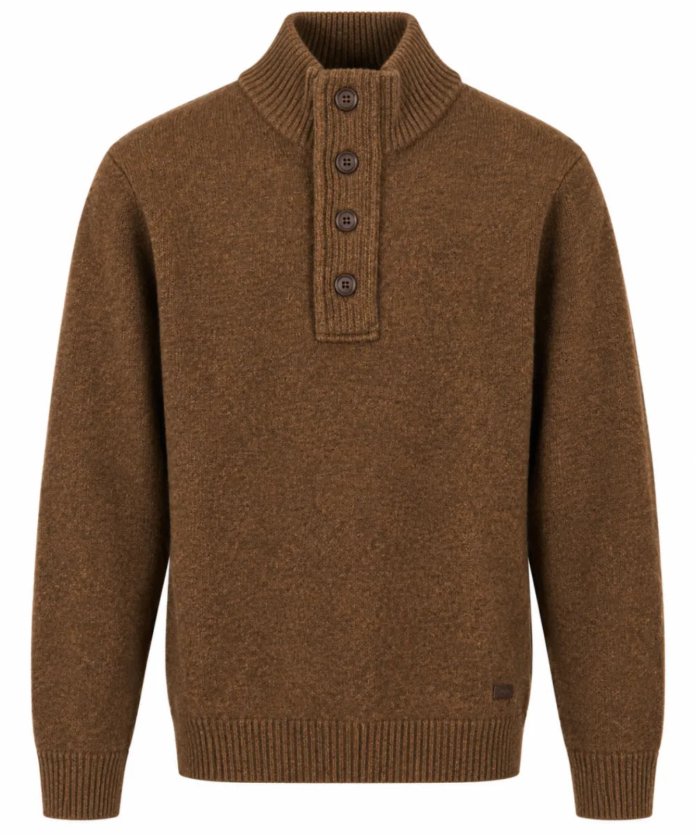 Barbour Barbour Essential Patch Half Zip – Bracken