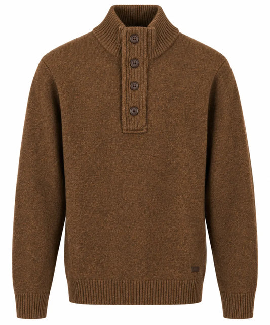 Barbour Barbour Essential Patch Half Zip – Bracken