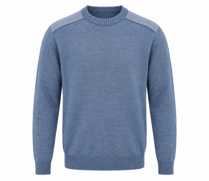 PAUL&SHARK Paul & Shark Soft Cool Touch wollen trui – blauw