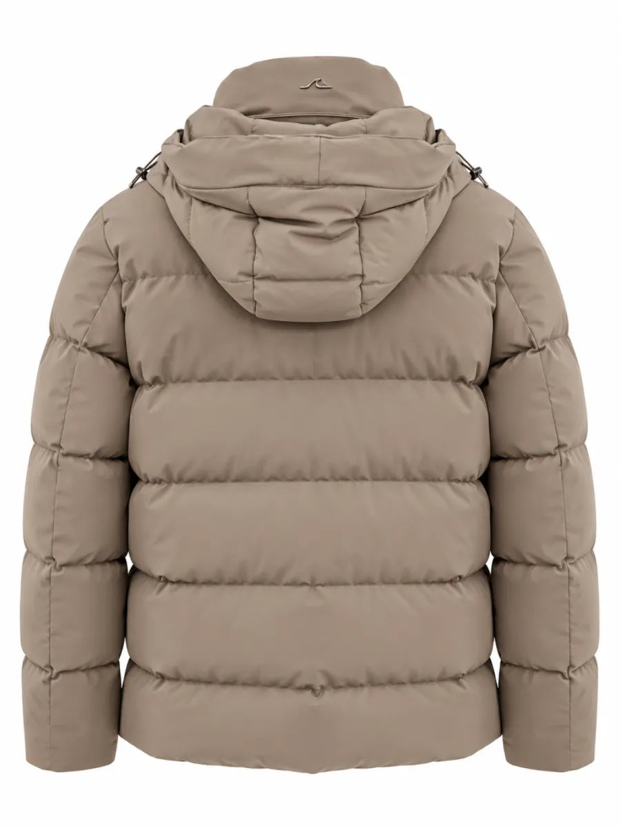 PAUL&SHARK Paul & Shark Typhoon Platinum donsparka – taupe