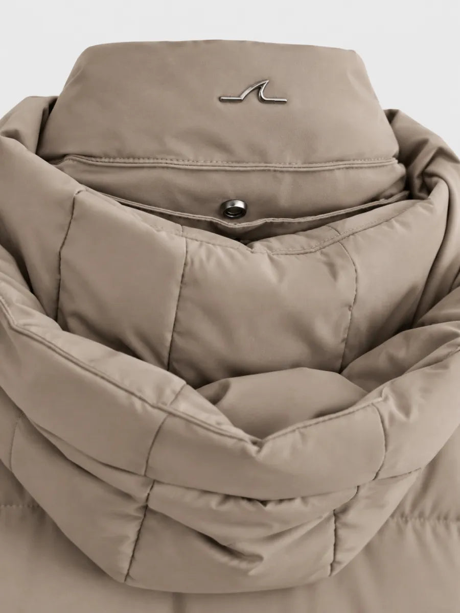 PAUL&SHARK Paul & Shark Typhoon Platinum donsparka – taupe