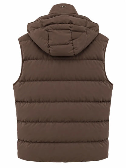 PAUL&SHARK Paul & Shark donsvest – bruin