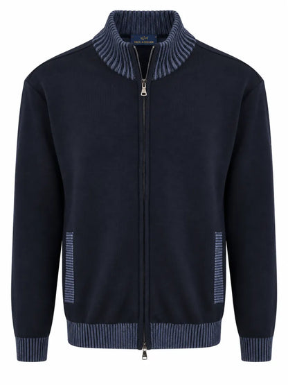 PAUL&SHARK Paul & Shark Soft Cool Touch wollen vest – navy