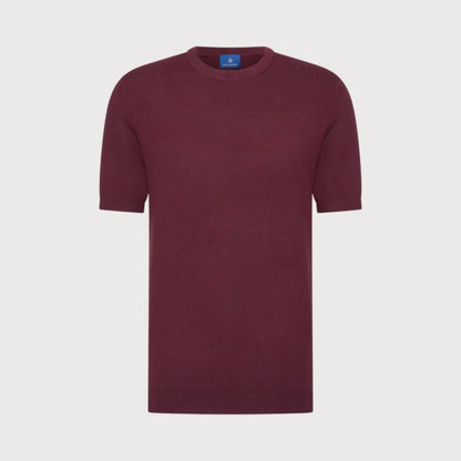 Blue Indus Blue Industry Knitted T-Shirt KBI-M17 – Wine