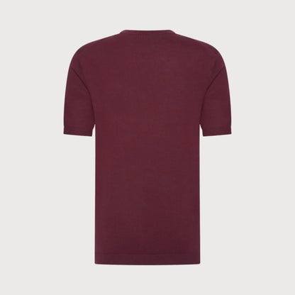 Blue Indus Blue Industry Knitted T-Shirt KBI-M17 – Wine
