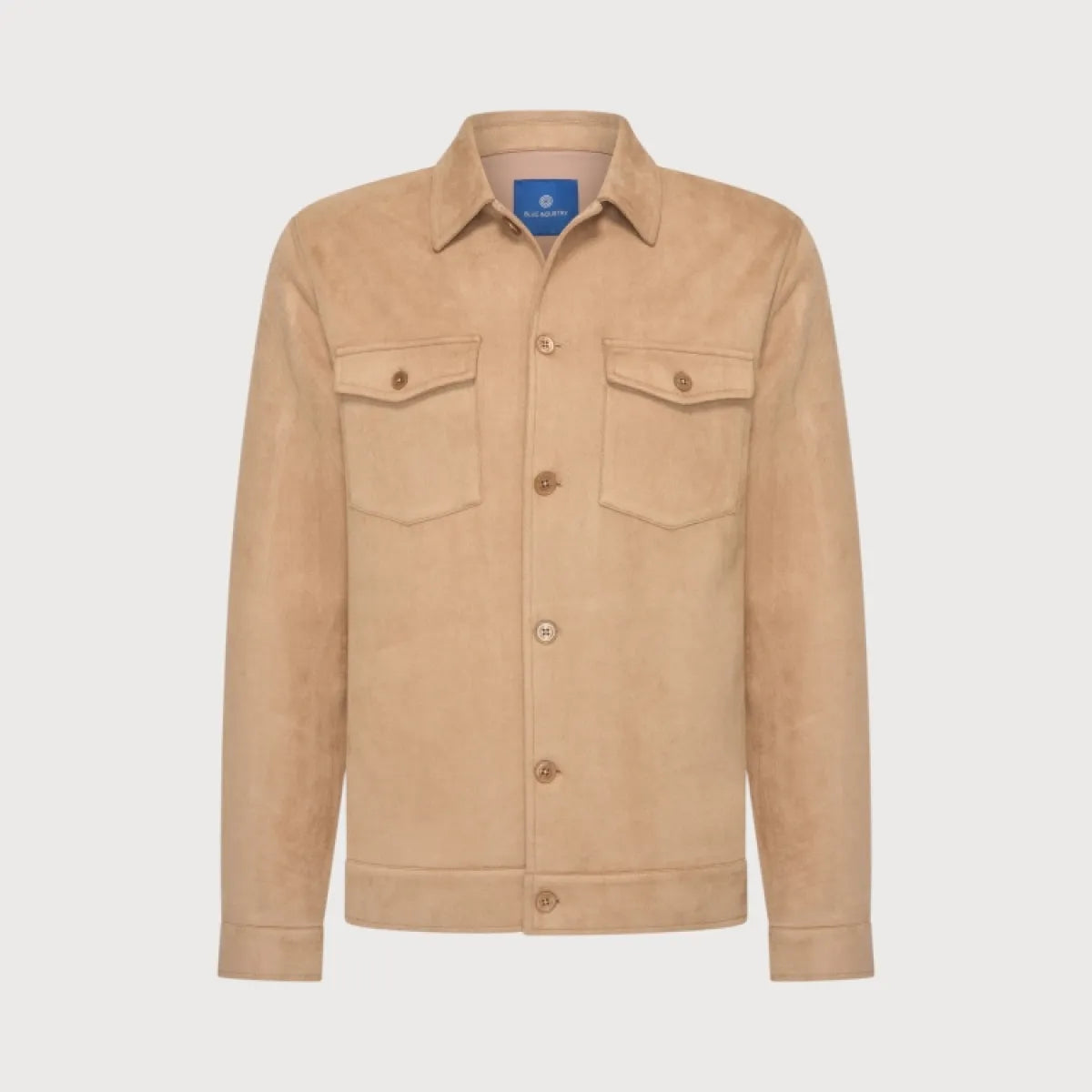 Blue Indus Blue Industry Milano W25-M42 Overshirt – Sand