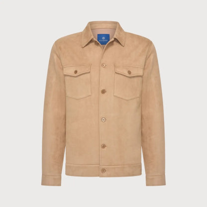Blue Indus Blue Industry Milano W25-M42 Overshirt – Sand