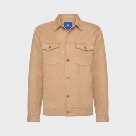 Blue Indus Blue Industry Milano W25-M42 Overshirt – Sand