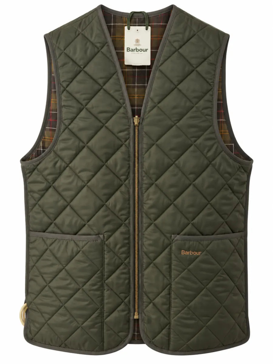 Barbour Barbour Quilted Waistcoat / Zip-In Liner – olive