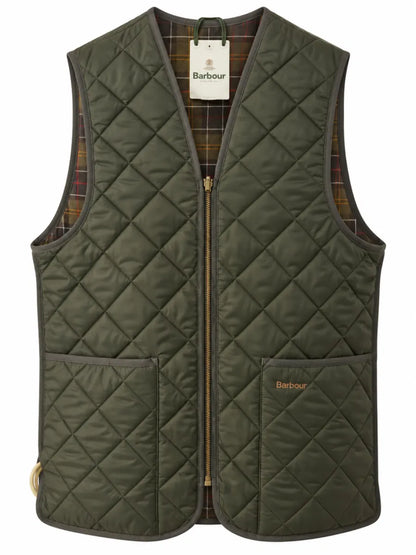 Barbour Barbour Quilted Waistcoat / Zip-In Liner – olive