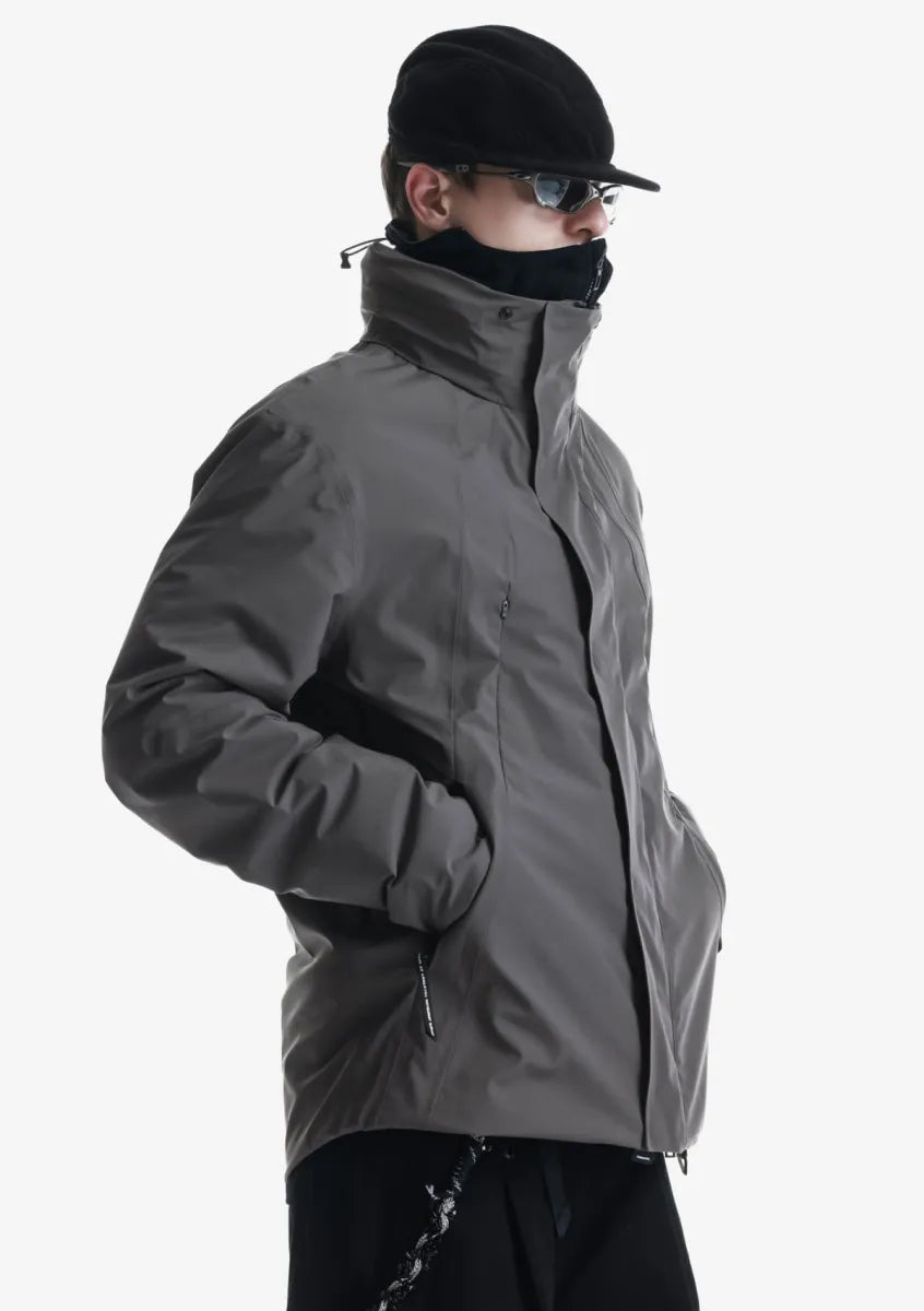Krakatau Krakatau Geime QM553 Graphene Insulated Storm Jacket – Mudstone