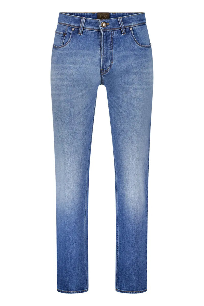 gardeur G1920 by Gardeur Trama Jeans – Blauw