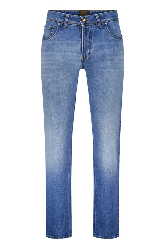 gardeur G1920 by Gardeur Trama Jeans – Blauw